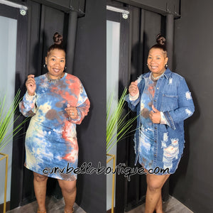 Jersey Mode Midi Dress