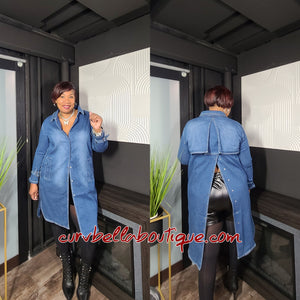 Simply Sassy Denim Jacket Dress