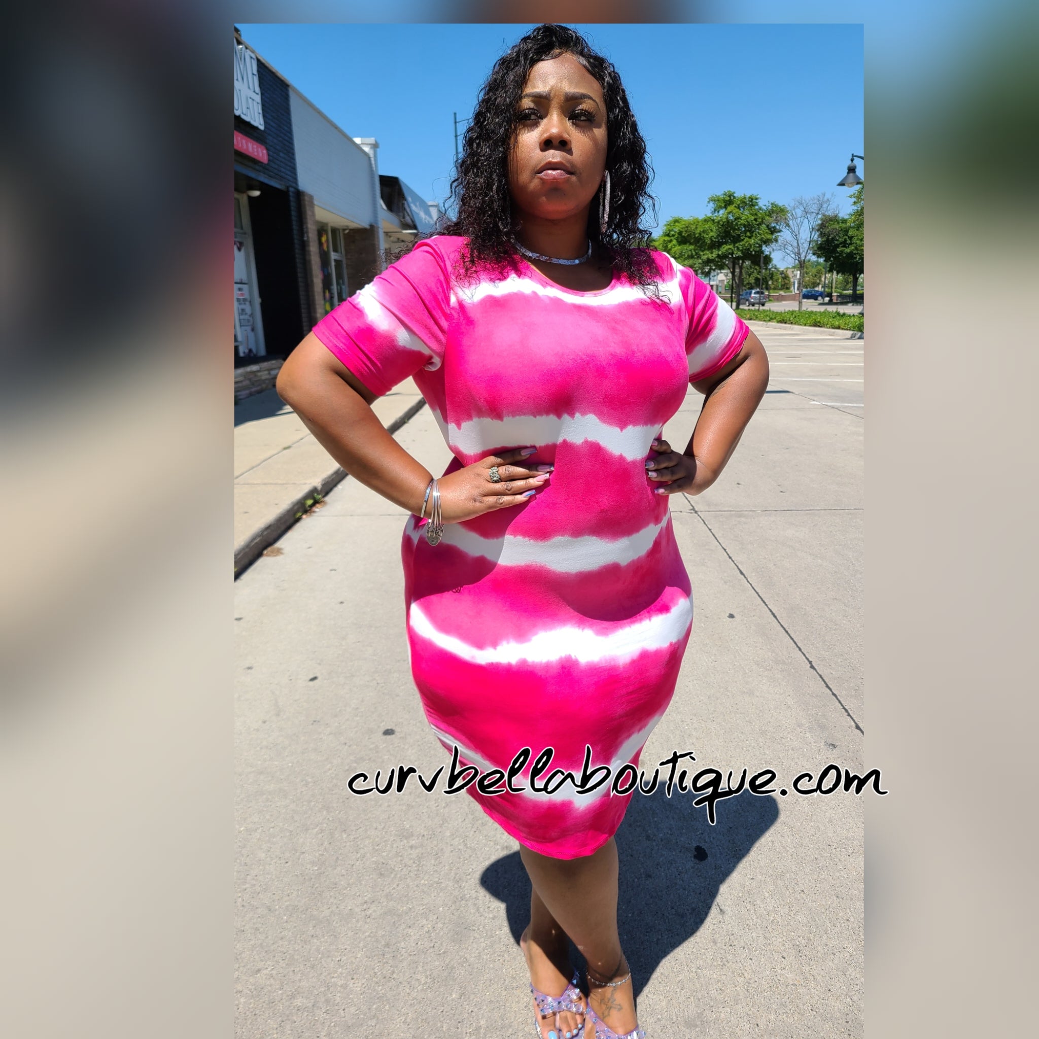 Island Blues Ombre Midi